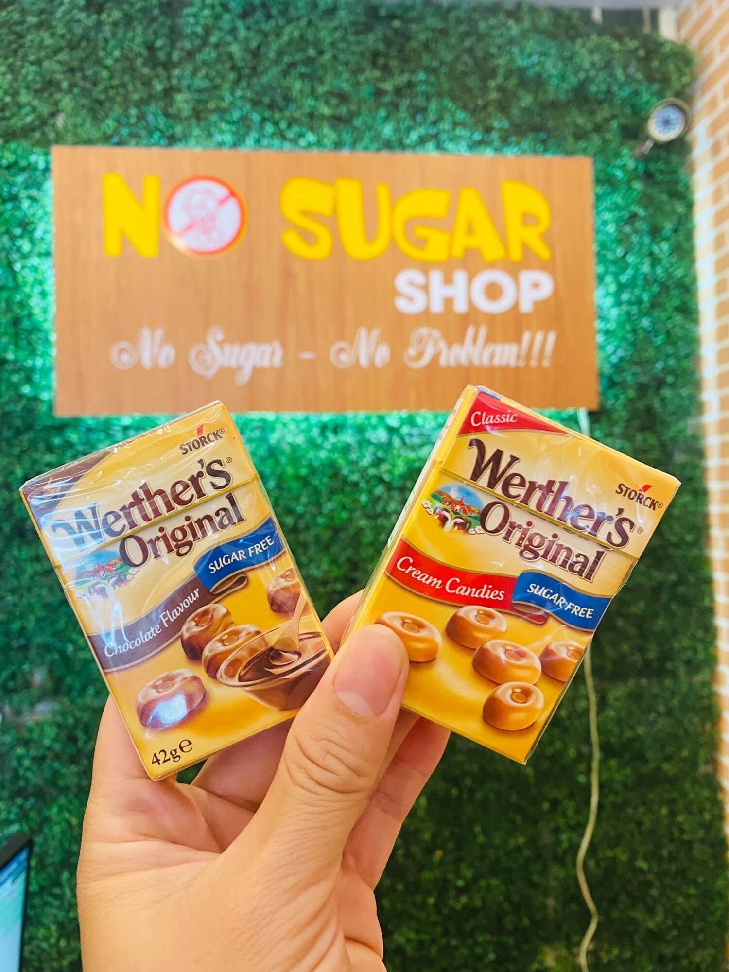 Kẹo werther sugar free 42g