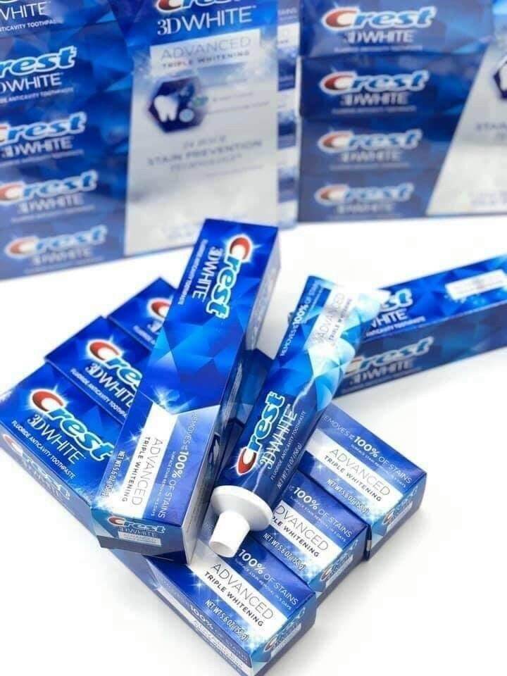KEM ĐÁNH RĂNG CREST ADVANCED [BILL USA] MẪU MỚI DATE 2024