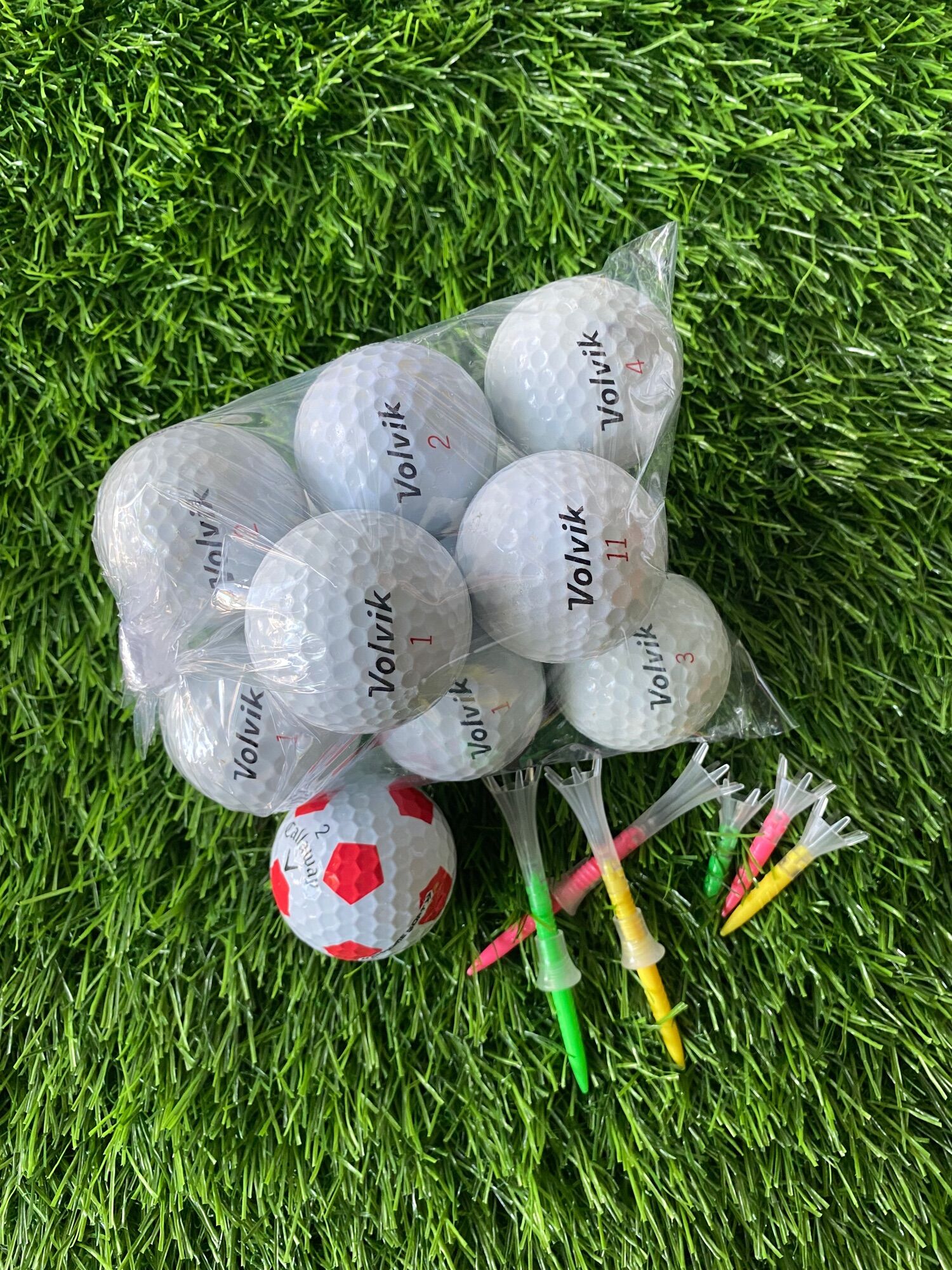 Bóng golf nhiều thương hiệu giá rẻ(combo 10 quả)
