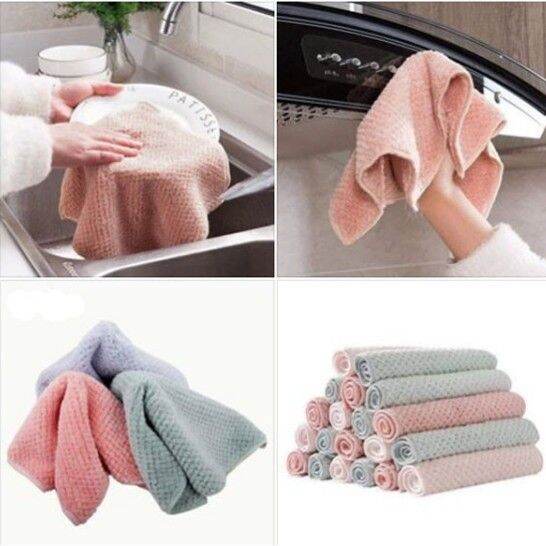 Khăn lau tay nhà bếp có móc treo