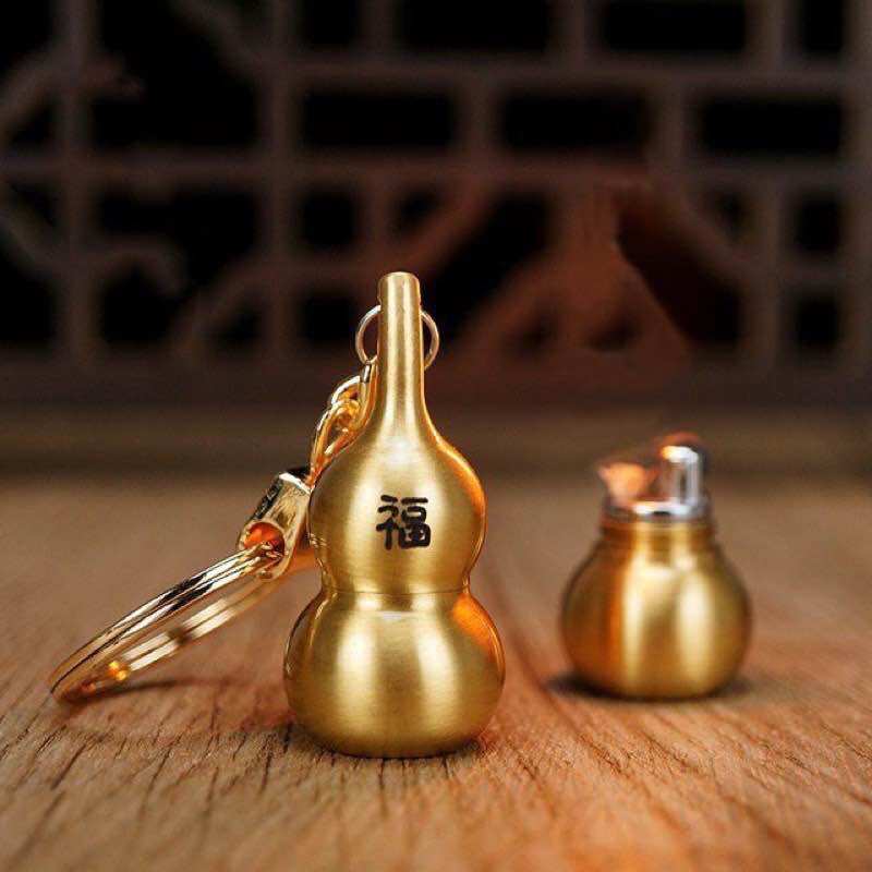 Móc Khoá Hồ Lô đồng cao cấp