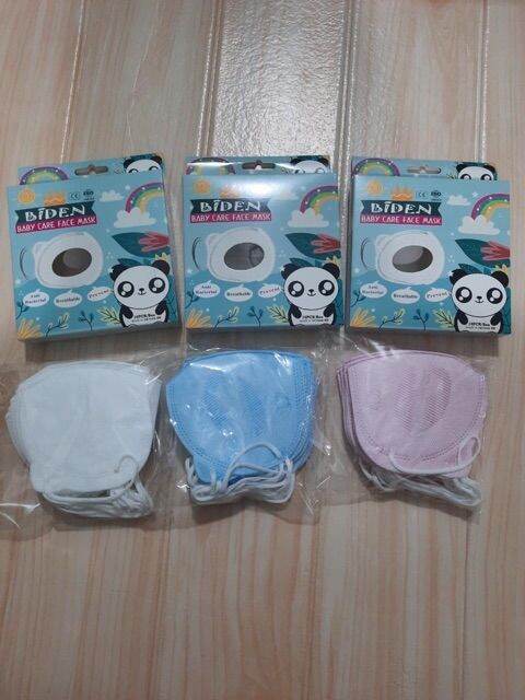 Khẩu trang 3D gấu cho bé Biden