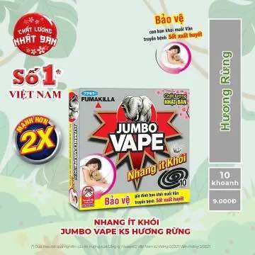 Nhang Muỗi JUMBO VAPE