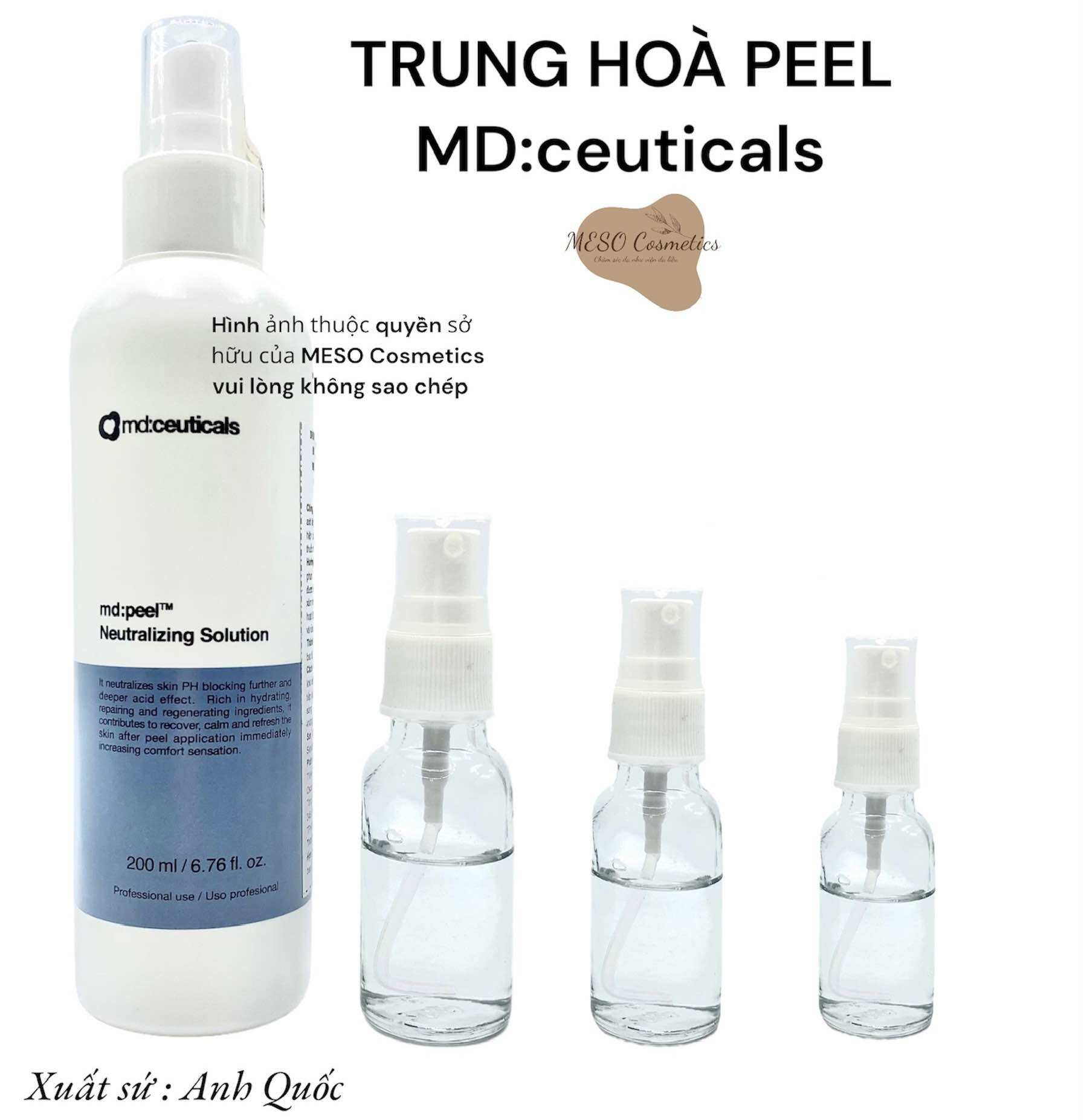 Trung hoà peel md ceuticals
