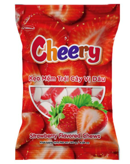 Kẹo mềm trái cây Cheery 140gr Bibica