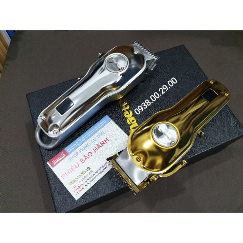 Tông Đơ Cắt Tóc Phaeton 1998 Cao Cấp Cho Thợ, Tông Đơ Lưỡi Cắt Siêu Bén Chuyên Fade Màn Hình LCD.(Ảnh thật). 