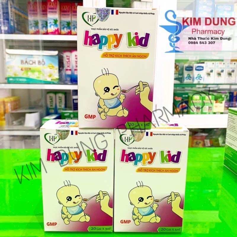 Happy kid (Hỗ Trợ ăn ngon cho trẻ) - Nhà Thuốc Kim Dung