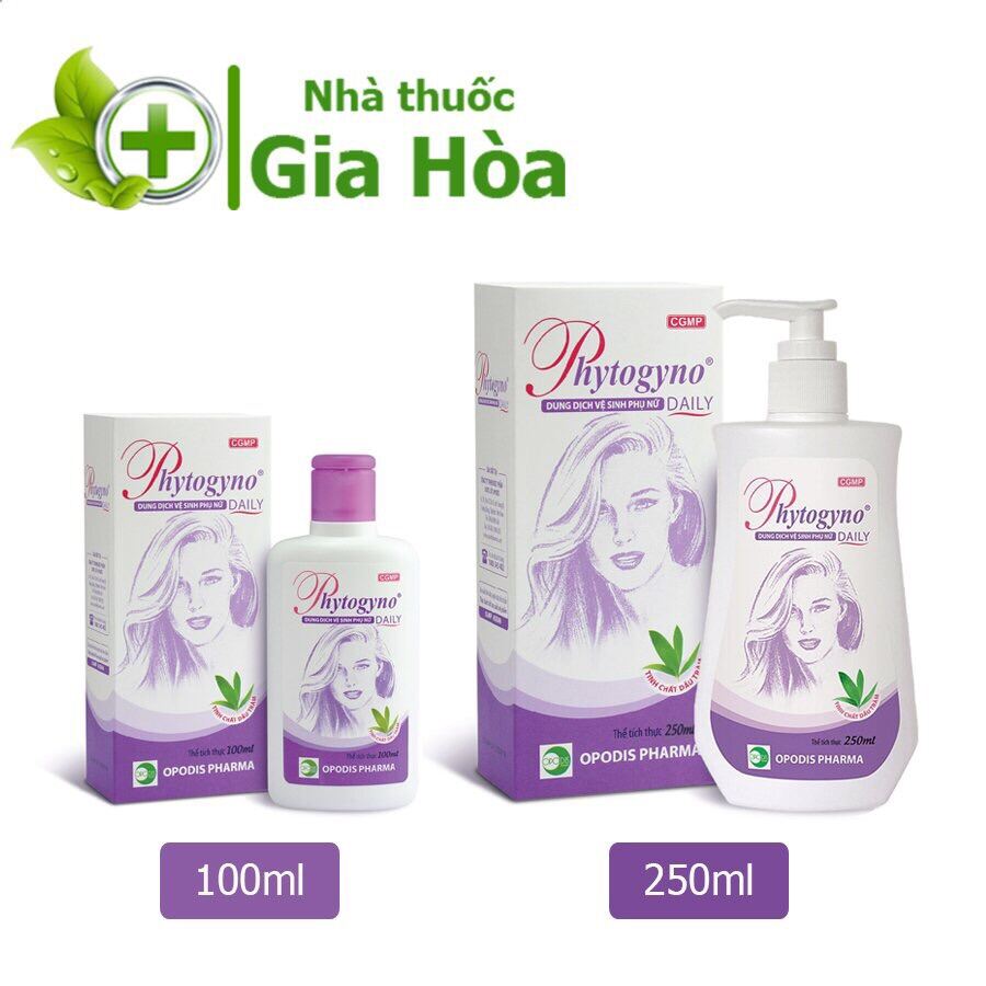 Phytogyno Daily - Dung Dịch vệ sinh phụ nữ hằng ngày giúp làm sạch nhẹ nhàng và bảo vệ vùng kín