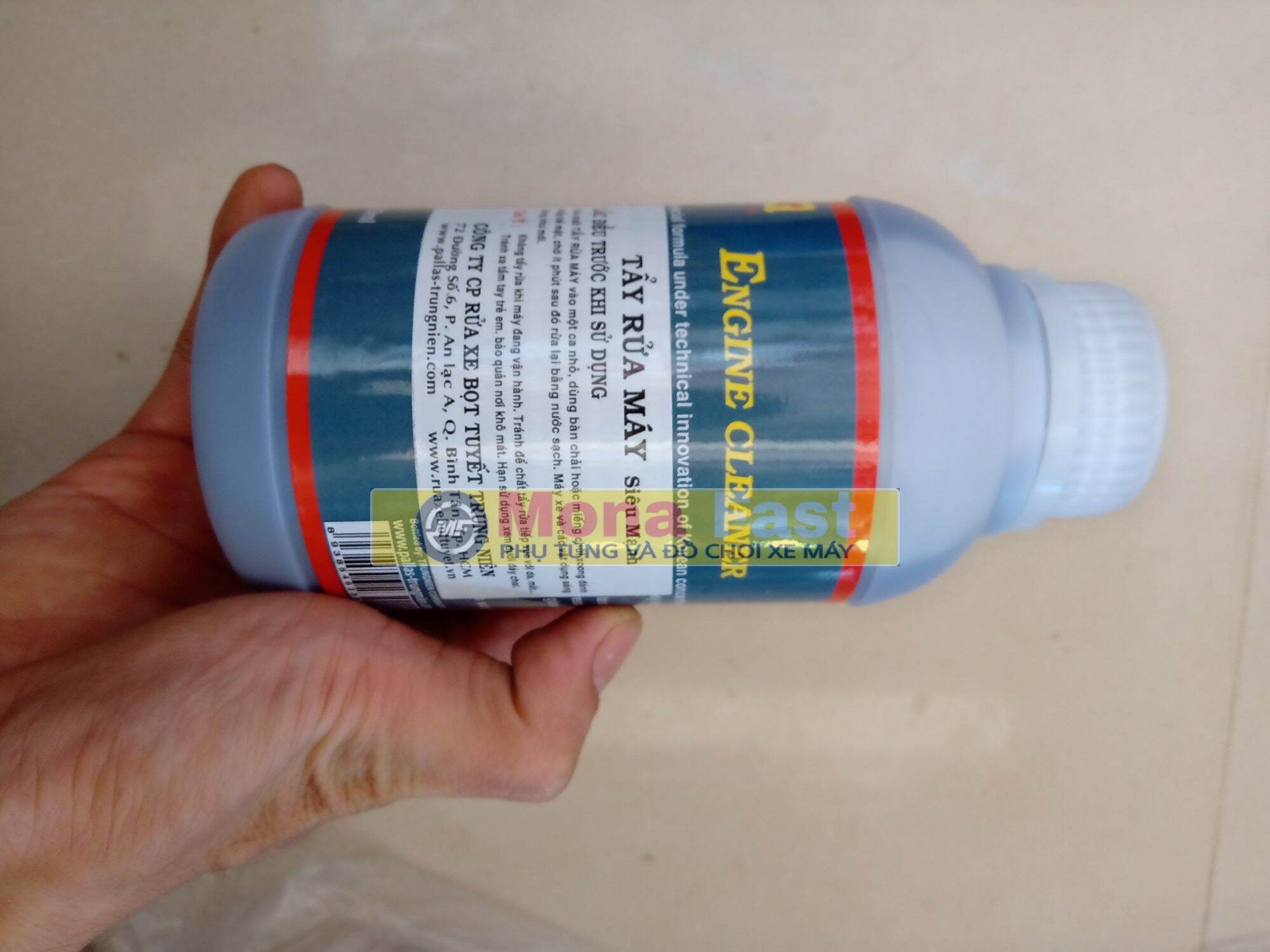 Thuốc Tẩy Rửa Lốc Máy Pallas 500ml