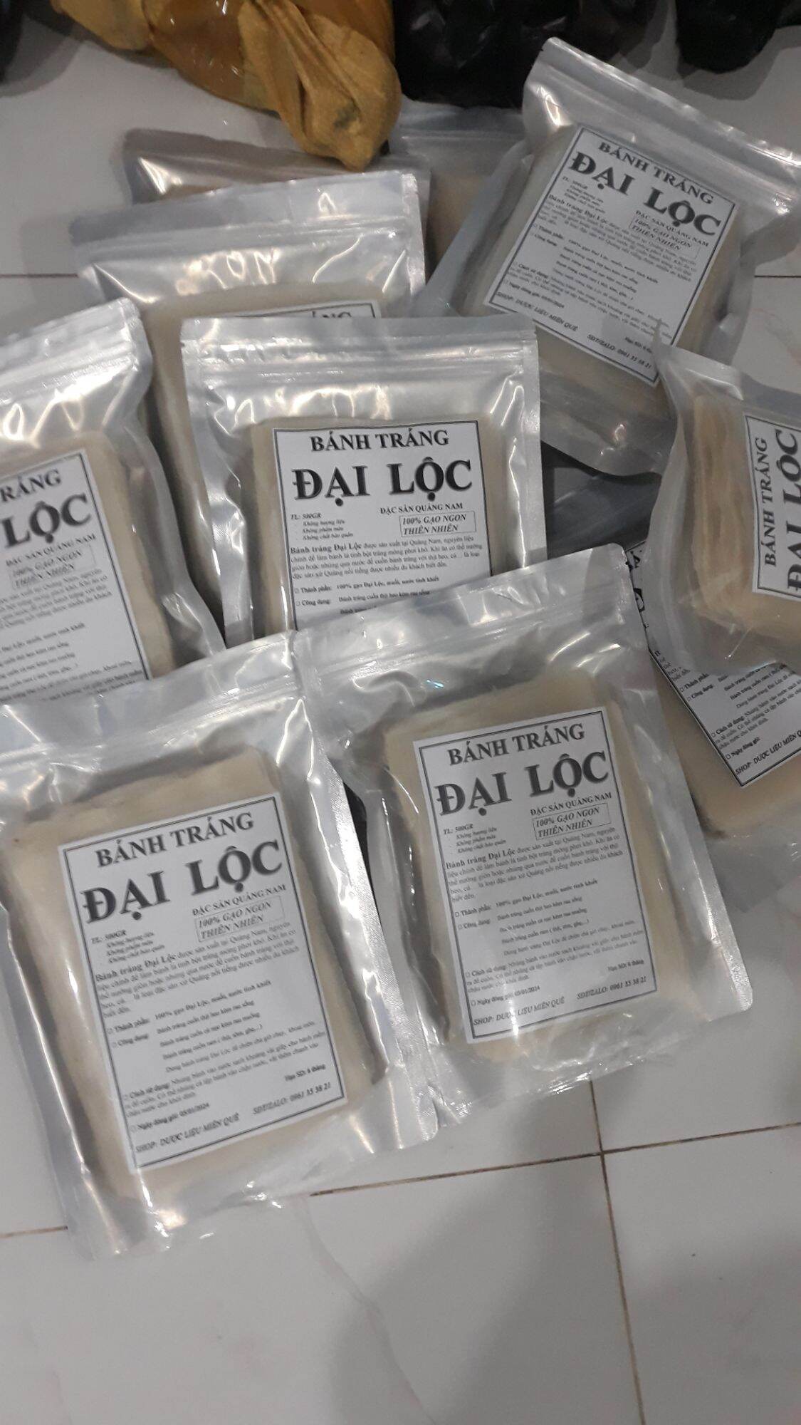 Combo 2kg bánh tráng đại lộc cuốn siêu ngon, đặc sản quảng nam đà nẵng