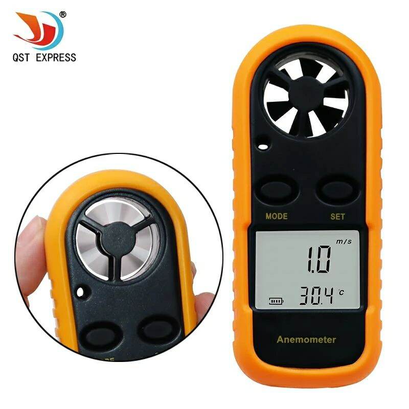 Máy đo tốc độ gió kỹ thuật số màn hình LCD GM816