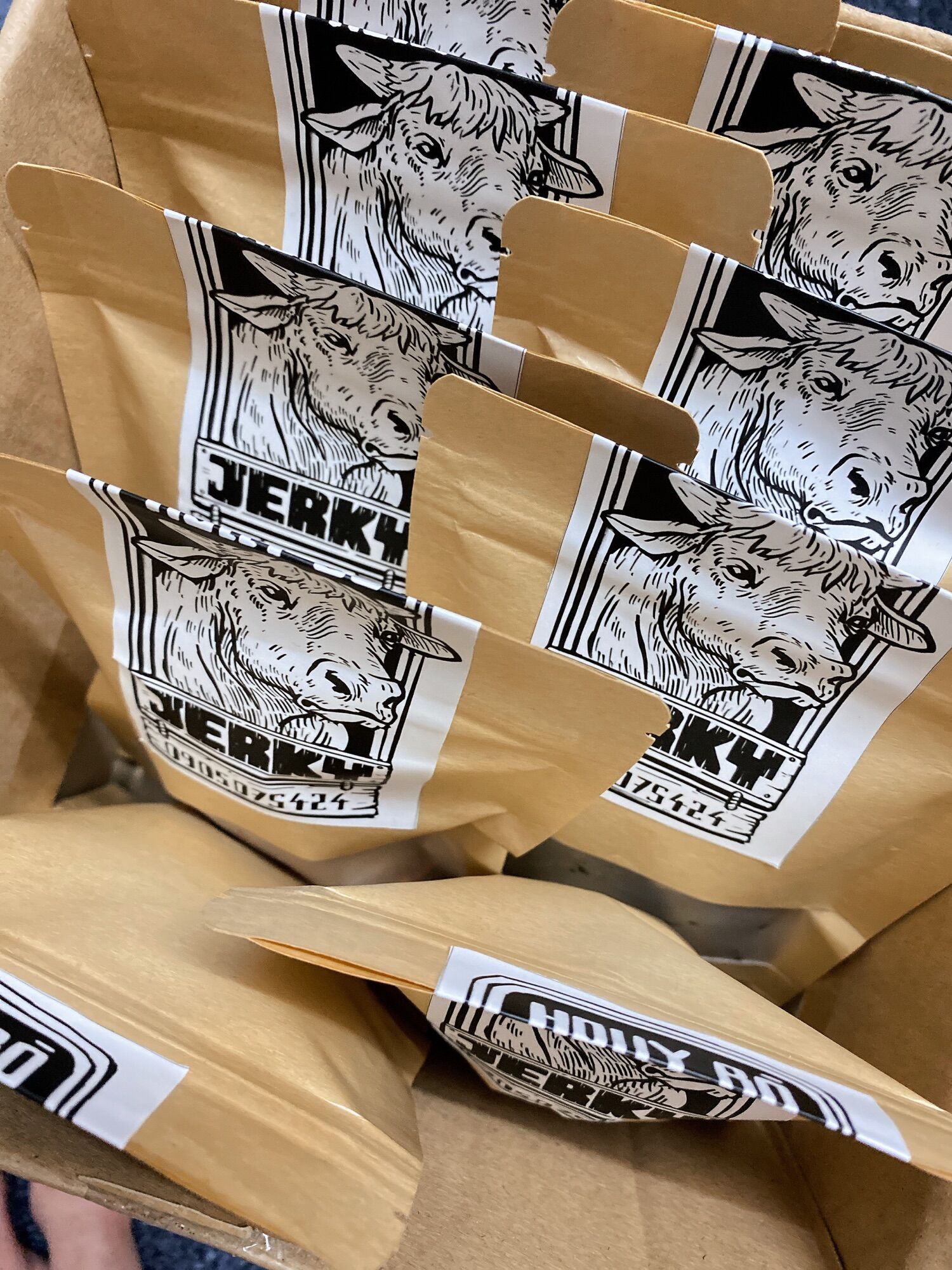 Khô bò miếng thượng hạng Jerky 100 gram
