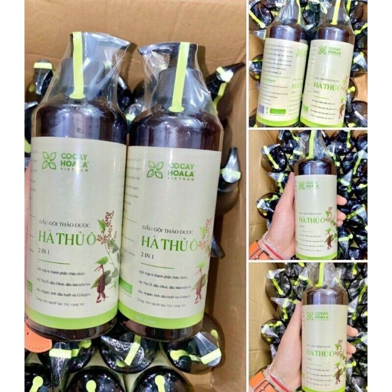 Dầu gội thảo dược Hà Thủ Ô 800ml