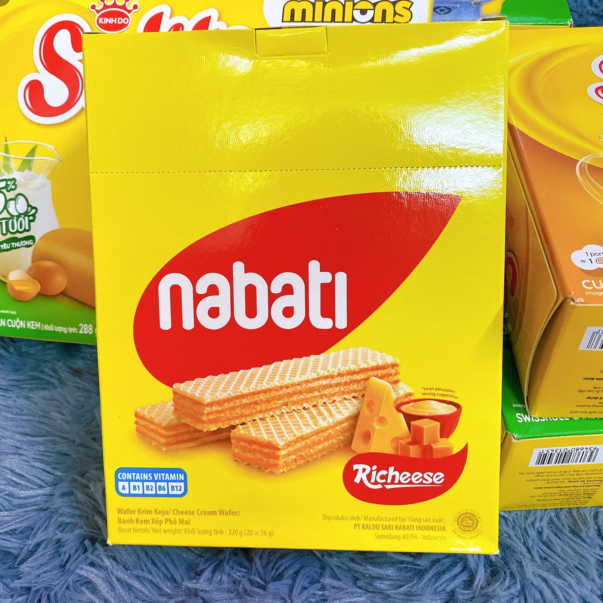 [HCM]Bánh xốp phô mai Richeese