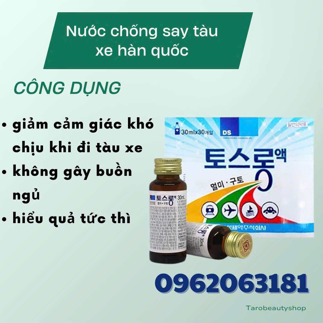 Nước chống say tàu xe Dongsung Hàn quốc