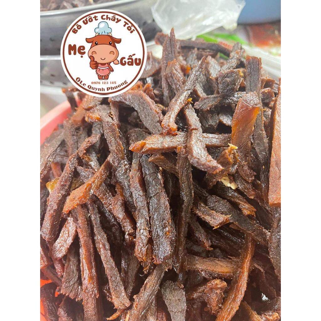 BÒ ƯỚT QUE CHÁY TỎI THƠM NGON 200gr