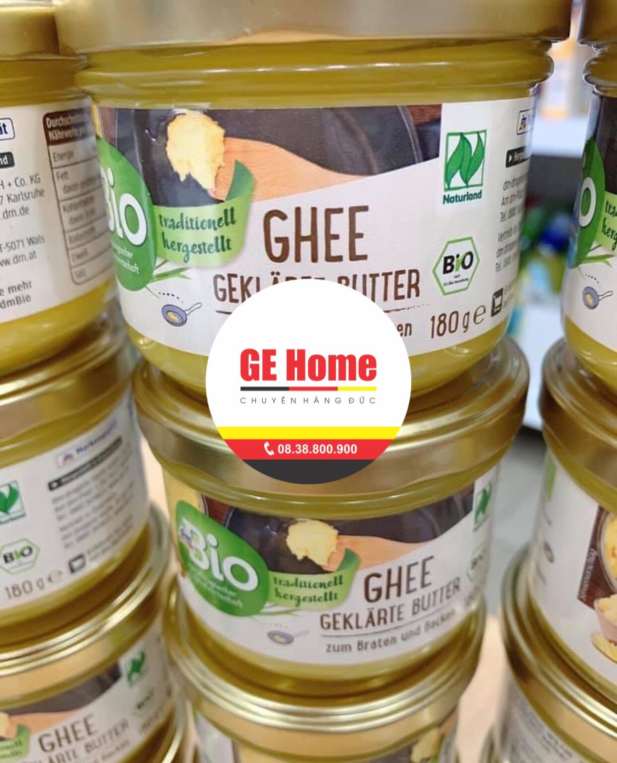 BƠ GHEE HỮU CƠ