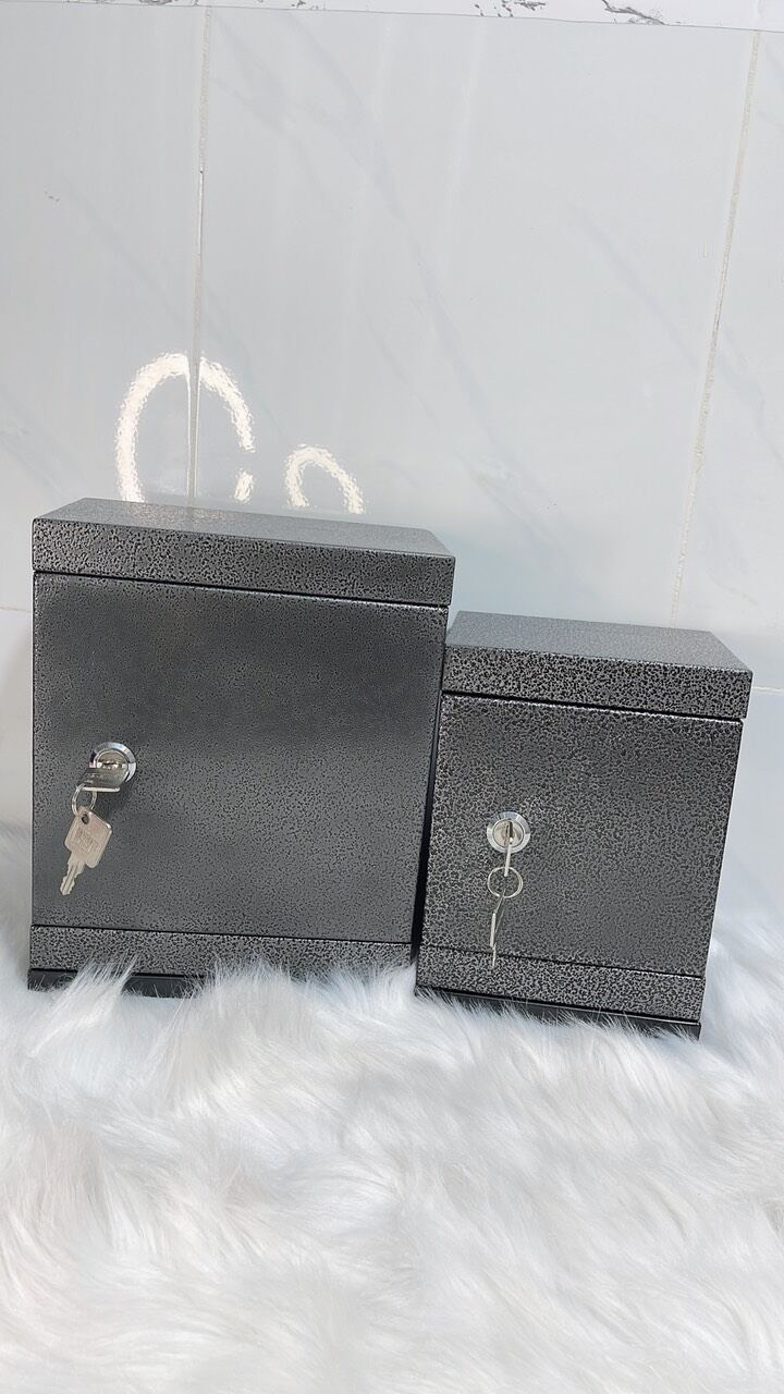 két sắt mini tiết kiệm tiền 15*20