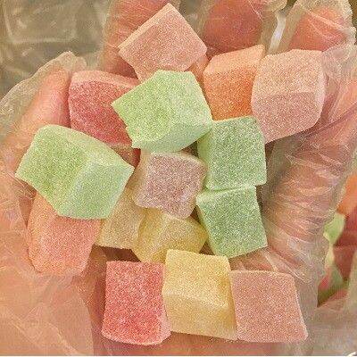500gr kẹo dâu dẻo đủ vị