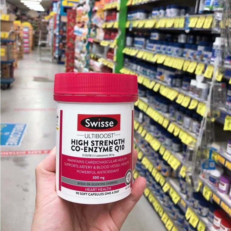 bổ tim Swisse Co-Enzyme Q10 300mg 90 viên