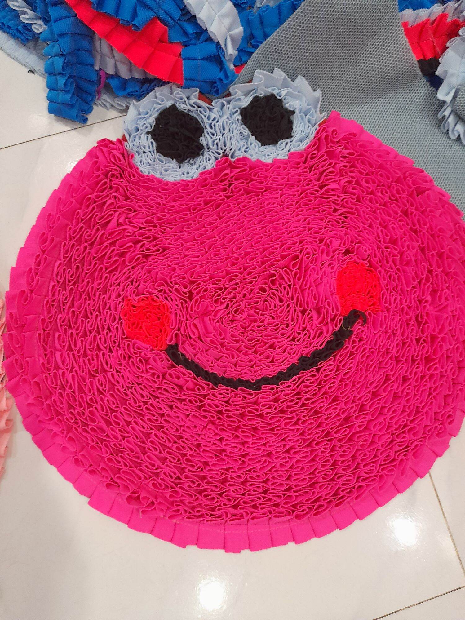 thảm hoa  hình  ếch. mềm mại. kích thước 55cm