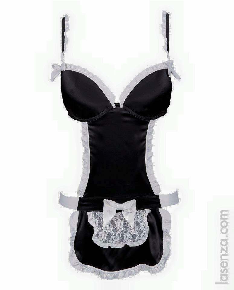 Váy ngủ hoá trang hầu gái la senza size L ( 36B 36C )vnxk chuẩn