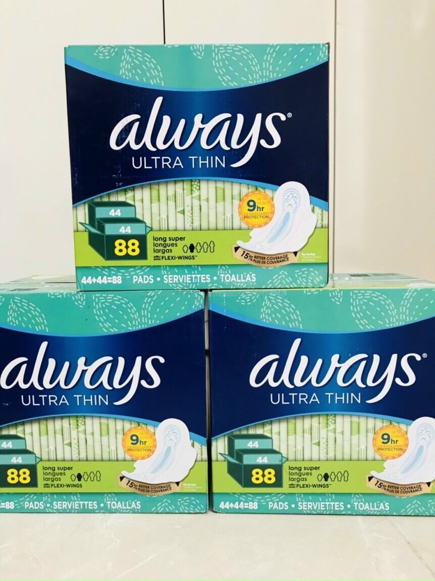 Băng vệ sinh Always Ultra Thin 88 miếng Mỹ