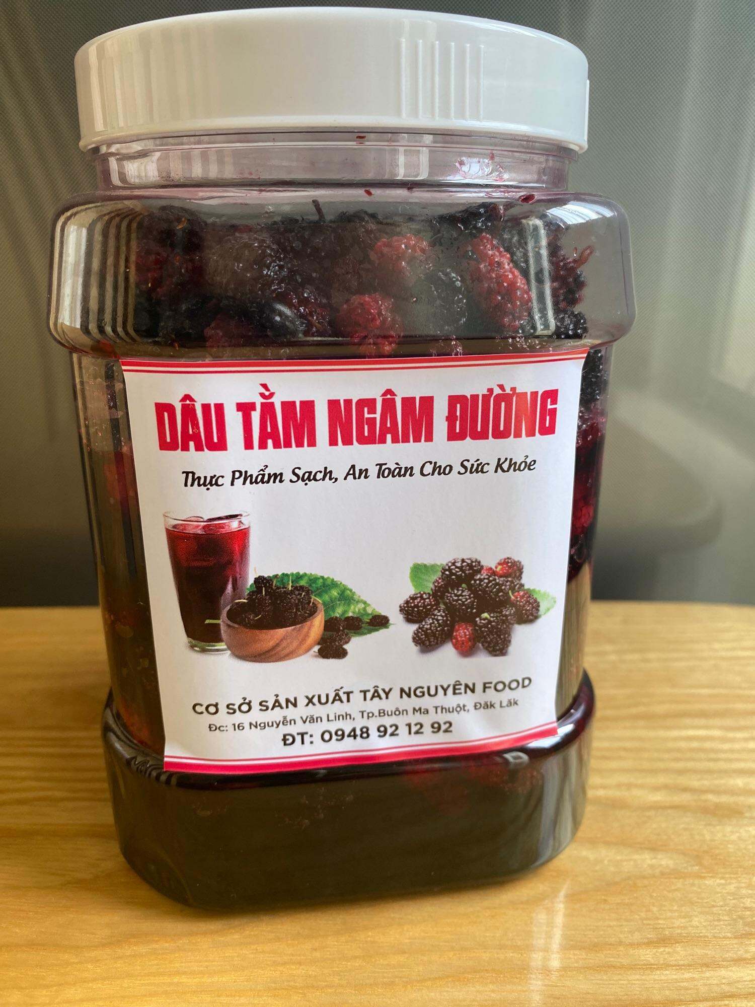 Dâu tằm ngâm đường phèn đà Lạt 1kg