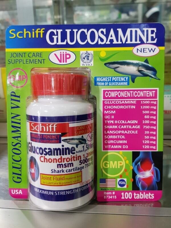 Schiff Glucosamin Vip - Hỗ trợ giảm đau & tăng chất nhờn xương khớp thumbnail