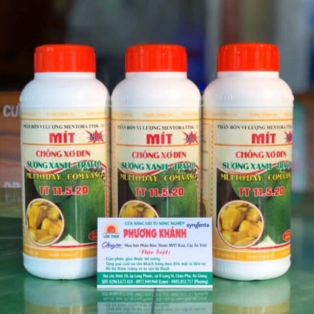 Phân bón sơ đen mít | cty thuận thành dk | 500ml