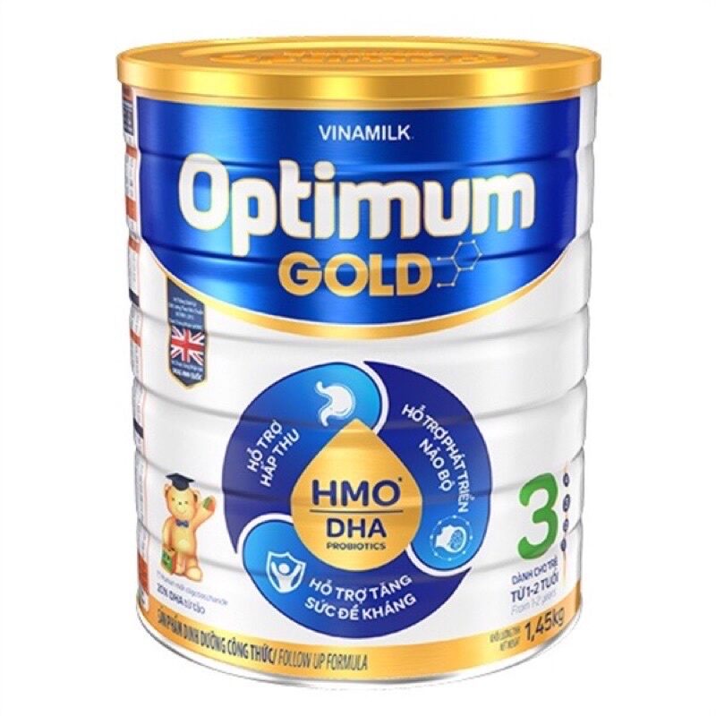 Sữa optimum gold 3 hmo 1,45kg/1450g