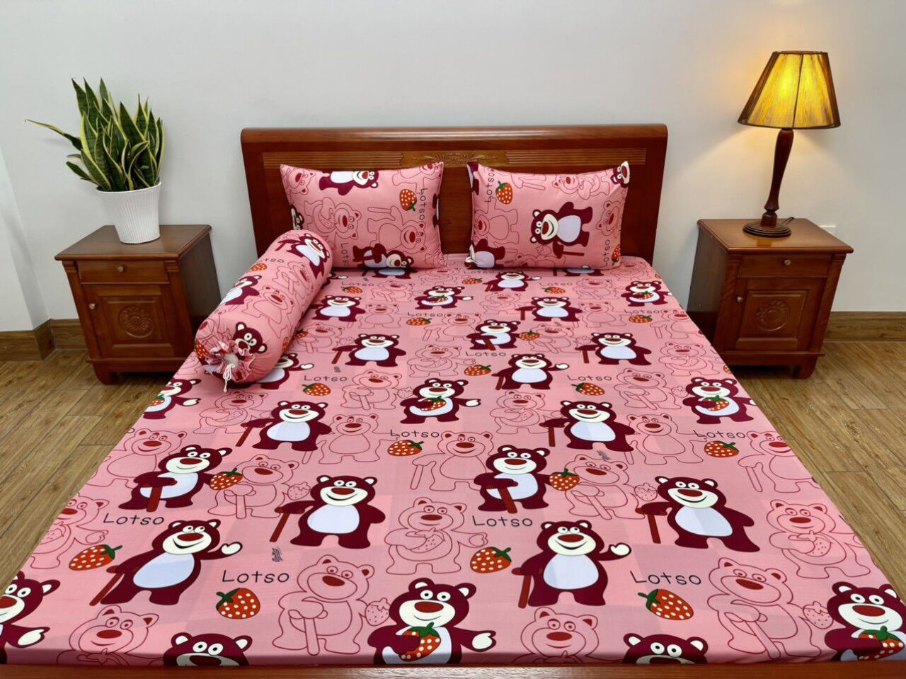 Drap ga lẻ thun lạnh Hàn quốc in 3D ( giá xưởng) không ÁO GỐI