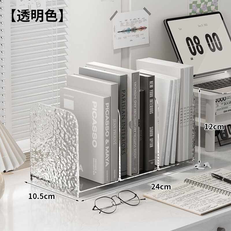Giá Đỡ Sách/đựng Tài Liệu Trong Suốt Để Bàn Dành Cho Văn Phòng Và Học Sinh Giá Đỡ Sách Bằng Nhựa Trong Suốt Để Đựng Giấy Tờ Và Tài Liệu