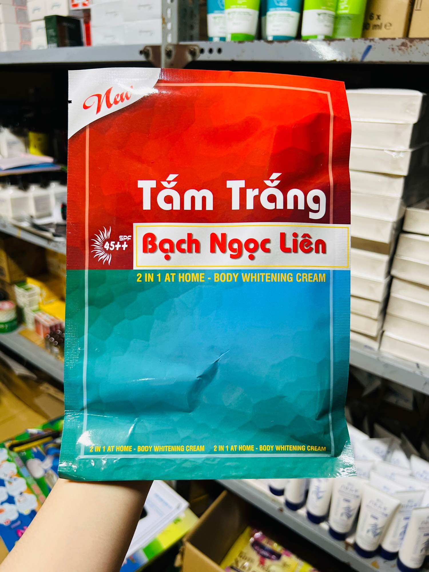 Gói tắm trắng bạch ngọc liên 130gram