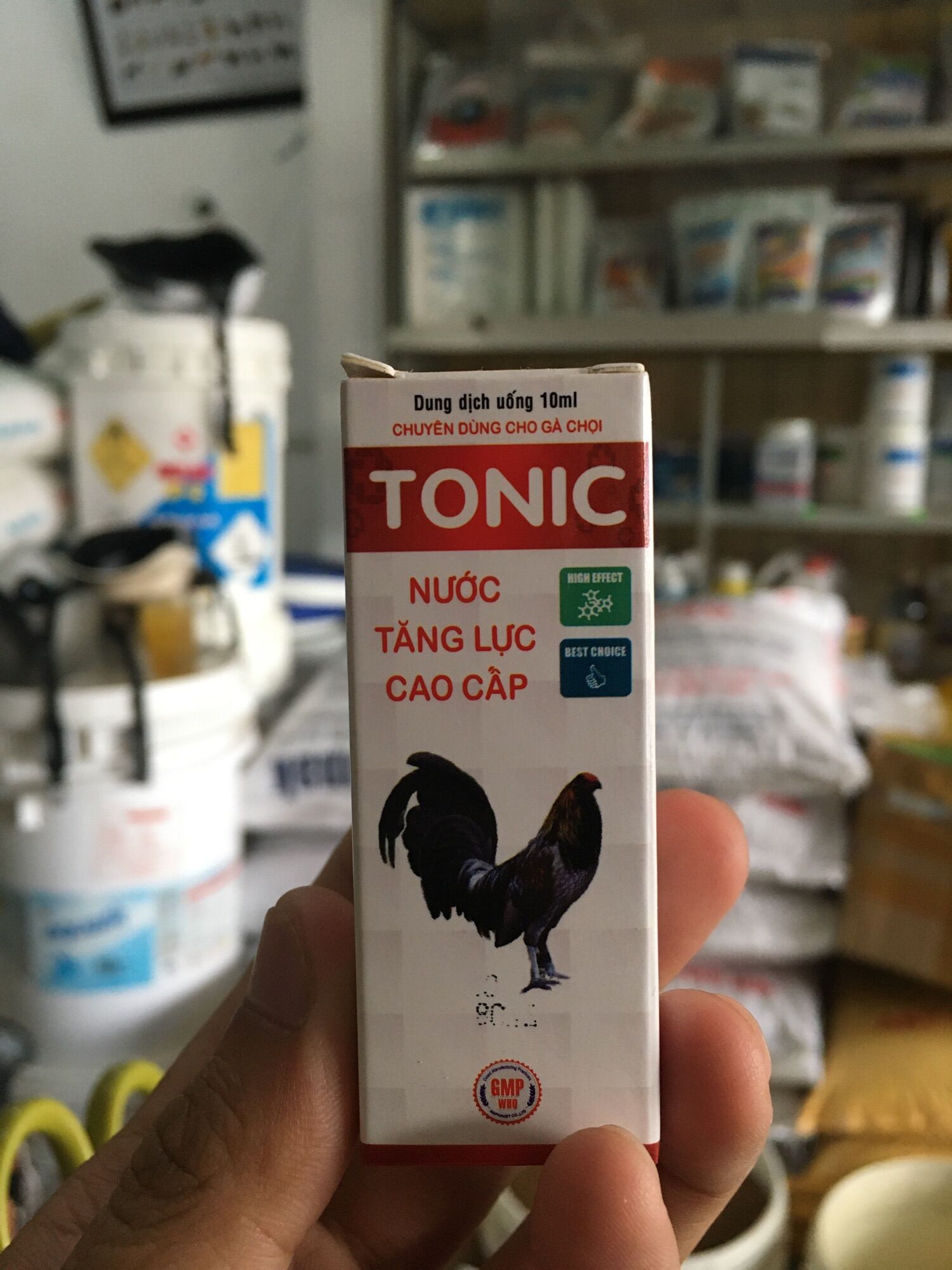 Nước tăng lực tonic cao cấp cho gà đá (10ml/ chai )