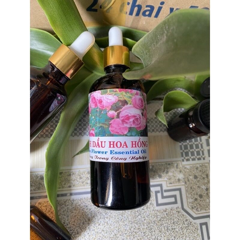 Tinh dầu hoa hồng đỏ 100 ml