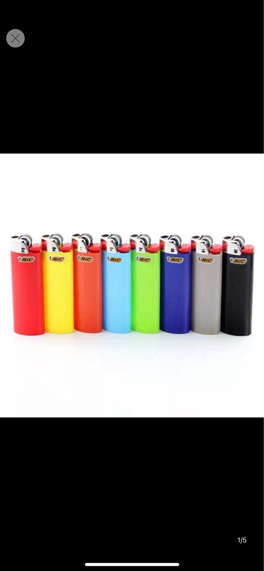 Combo (10cái tặng 1) Bật quẹt Bic size lớn J6 của Pháp ( hộp quẹt Bic J6)