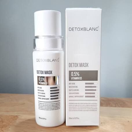 Măt na thải đôc detox blanc