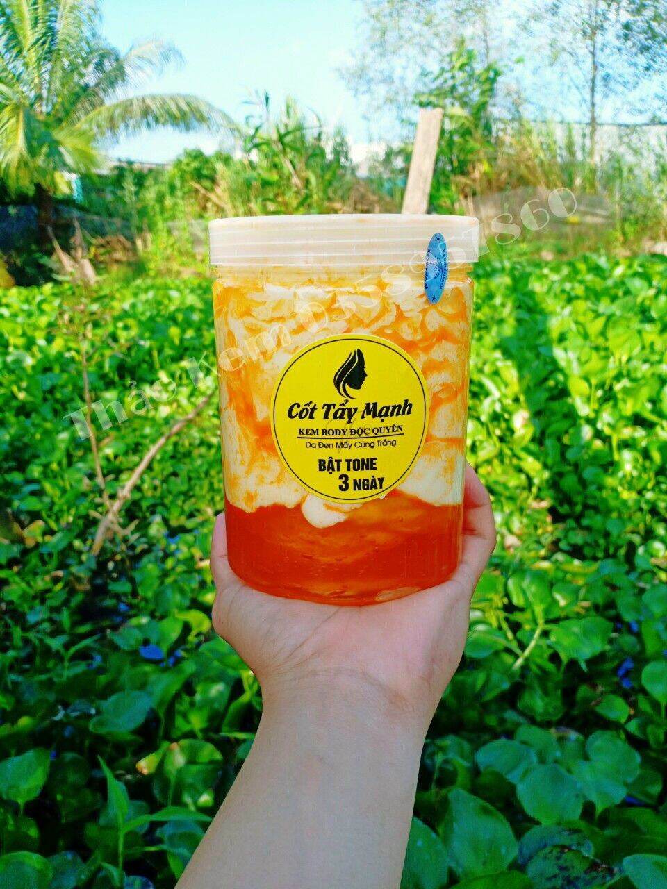 Kem cốt tẩy mạnh hộp 500g