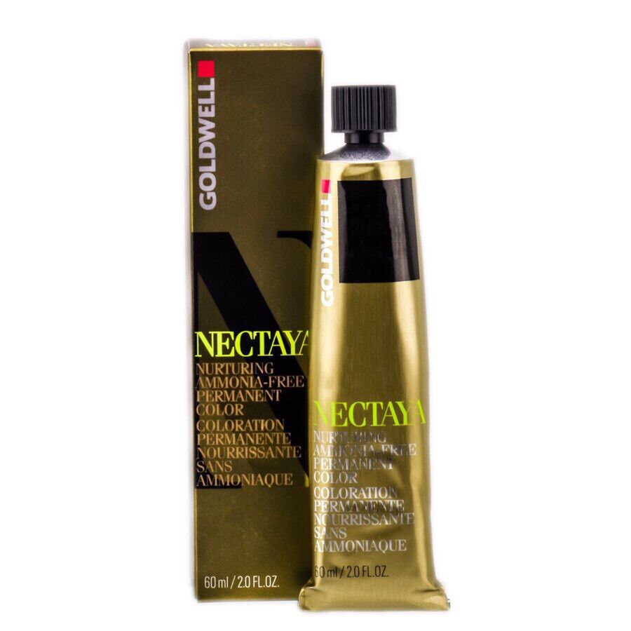 * tặng kèm oxy *MÀU NHUỘM NÂU ĐEN TỰ NHIÊN KHÔNG AMONIAC NECTAYA DYEING CREAM