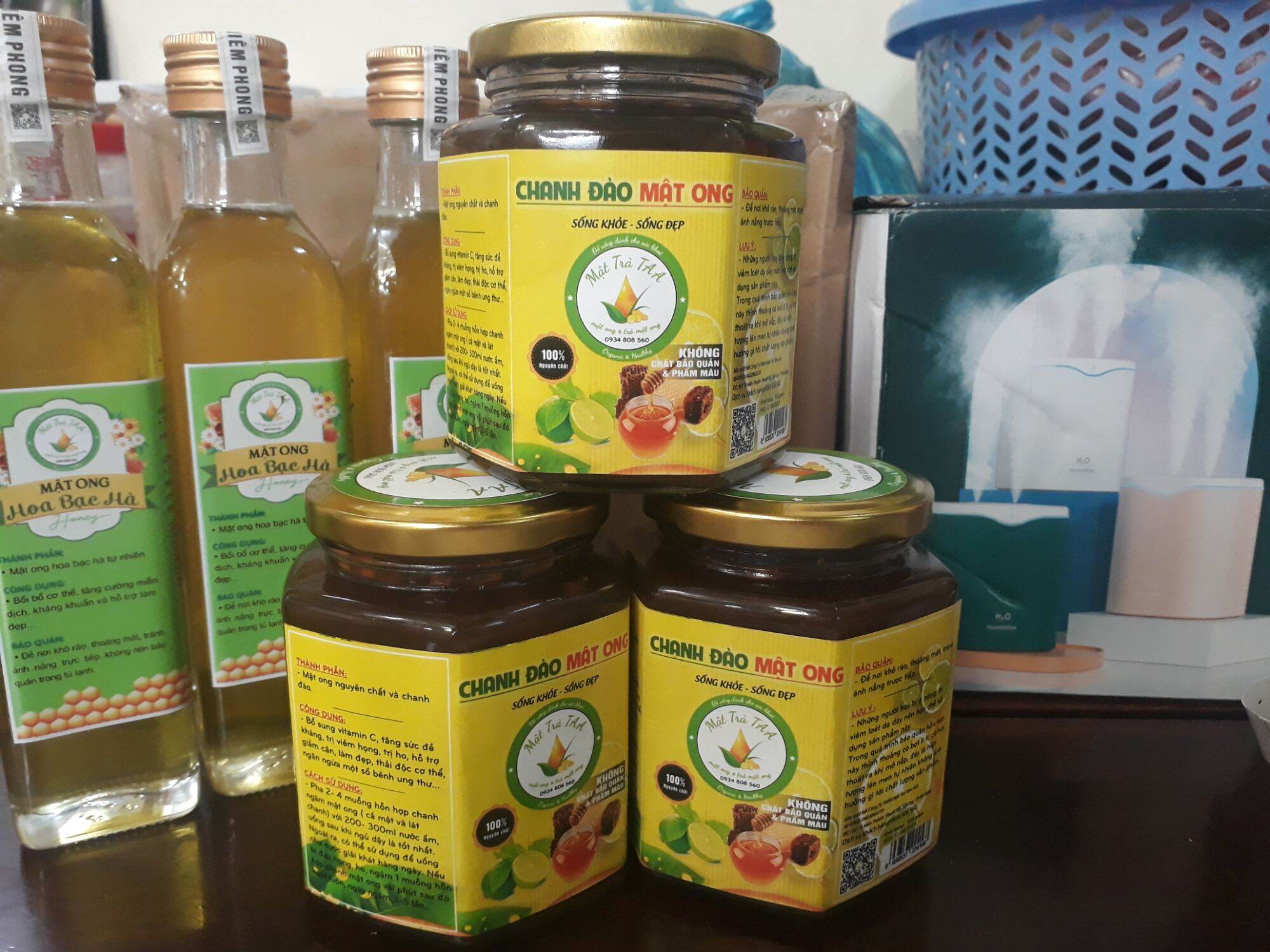 CHANH ĐÀO MẬT ONG 400ml~700gr
