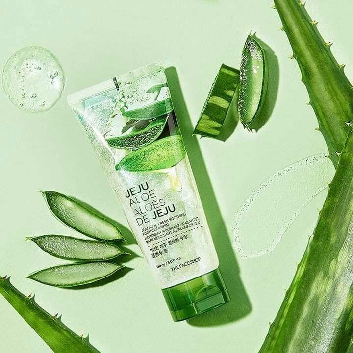 Sữa rửa mặt tinh chất nha đam the face shop