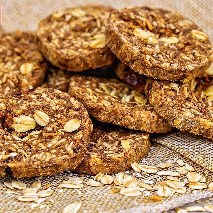 BÁNH COOKIES ĂN KIÊNG (4 VỊ: matcha, cacao, ngũ cốc yến mạch, chocochip) - thơm, ngon, không đường, ăn vặt mà không lo béo