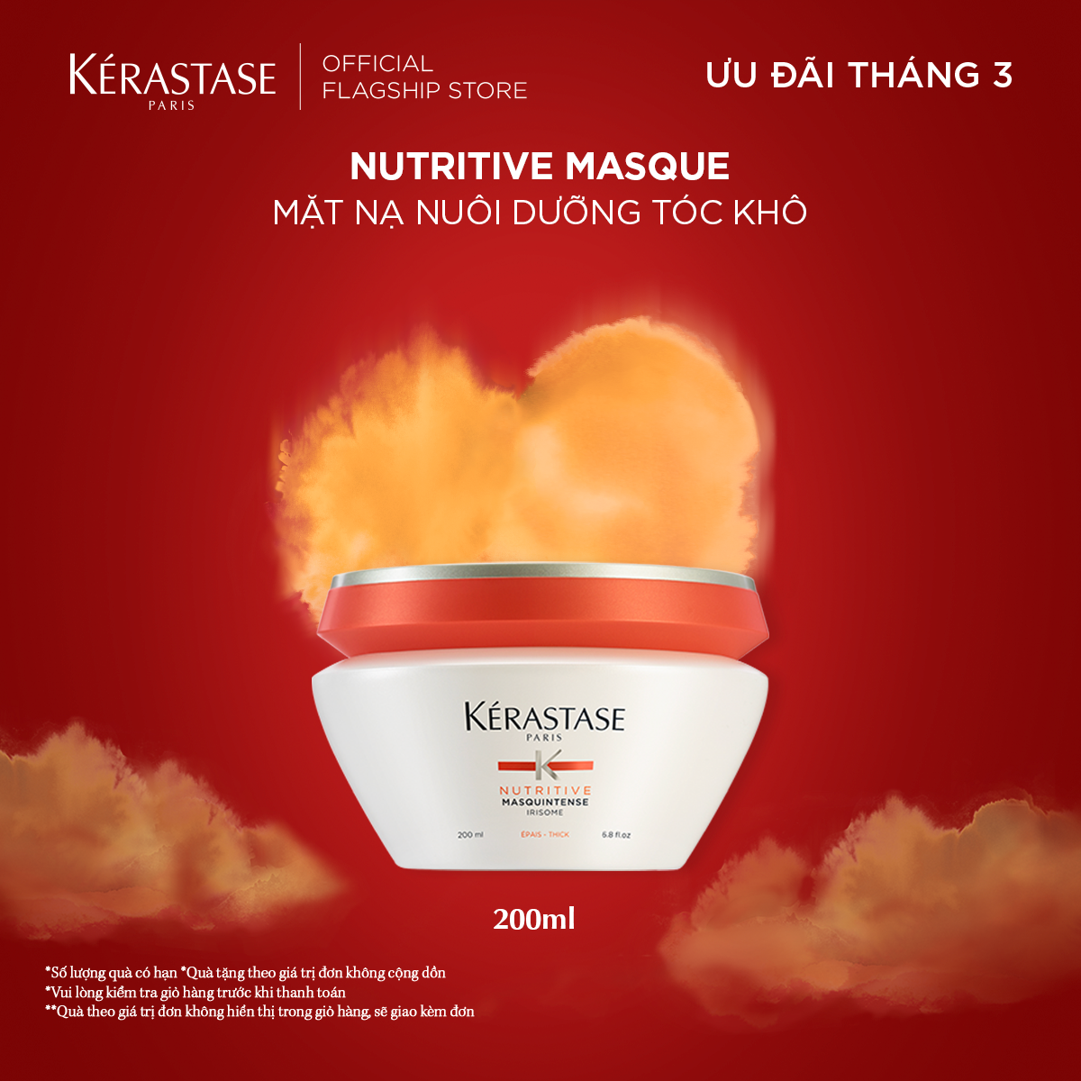 Mặt nạ dành cho tóc khô Kérastase Nutritive Masquintense 200ml