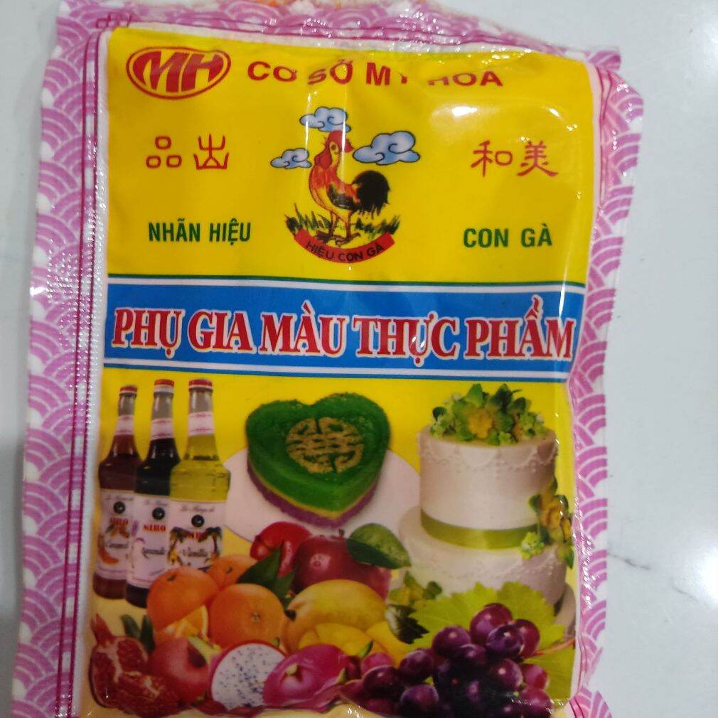 100g màu vàng thực phẩm mỹ hòa