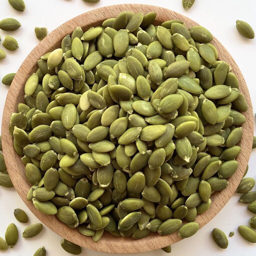 Hạt bí xanh ấn độ 500gr - đã tách vỏ