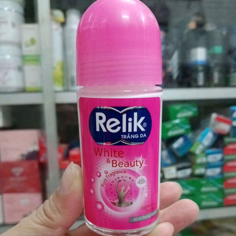 LĂN KHỬ MÙI NỮ  RELIK 50ML,THƠM MÙI PHẤN DỄ CHỊU VÀ NGĂN MÙI 48H! HÀNG CHÍNH HÃNG