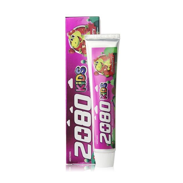 KEM ĐÁNH RĂNG TRẺ EM CAO CẤP HÀN QUỐC 2080 KIDS
(Tinh chất hương Dâu)