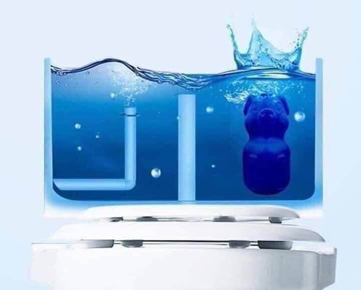 com bo 2 Lo thả bồn cầu hình con lơn