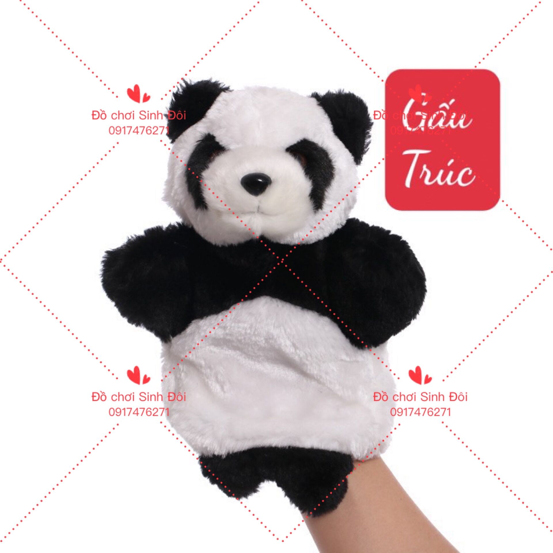 Thú bông Rối tay hình thú - chó bông